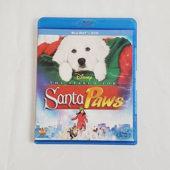 Santa Paws Blu-ray + DVD Disney The Search for Santa Paws Holiday Movie - Picture 1 of 3